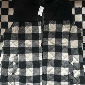 Maurices Buffalo Plaid Quilted Puffer Vest